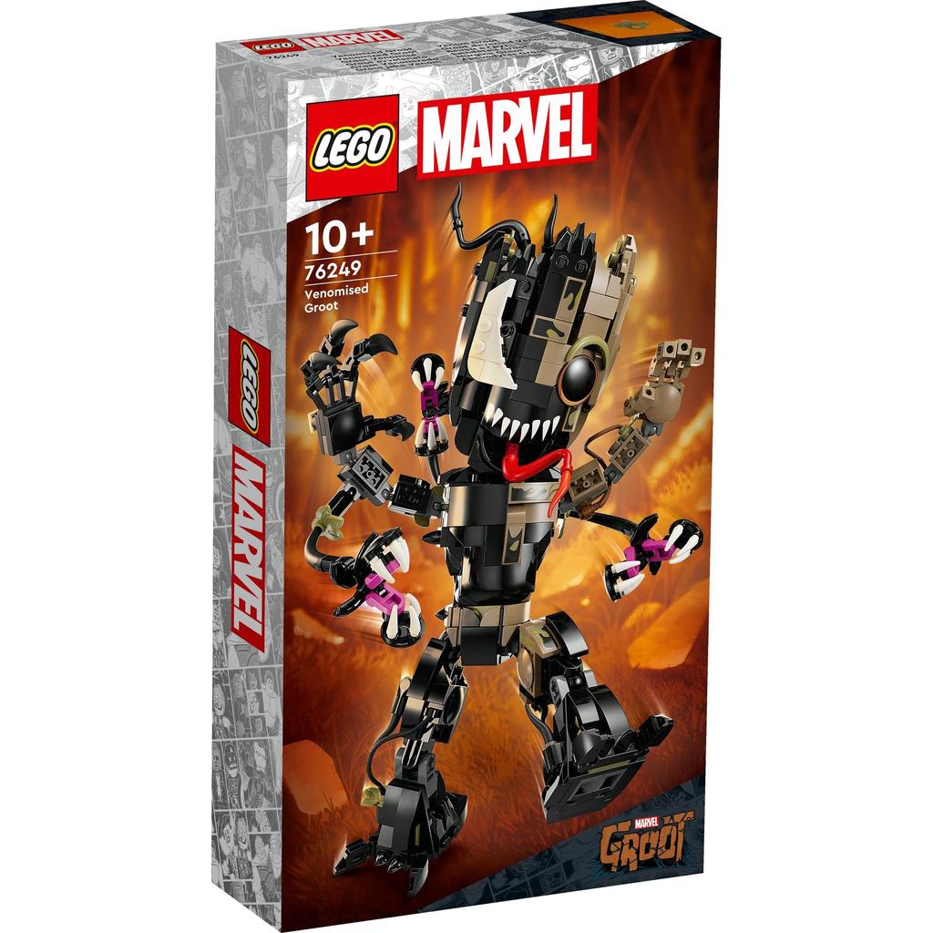 LEGO Super Heroes Venomized Groot Toy, Perfect as a Birthday or Christmas Gift for Boys and Girls Ages 10, 11, and 12, Elementary School Students, Mar