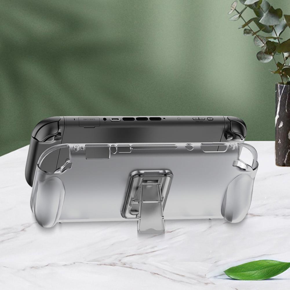 1/2Pcs TPU Protective Case for Nintendo Non-Slip Game Console Sleeve Handheld Console Shell with Stand for Switch 2 Accessories