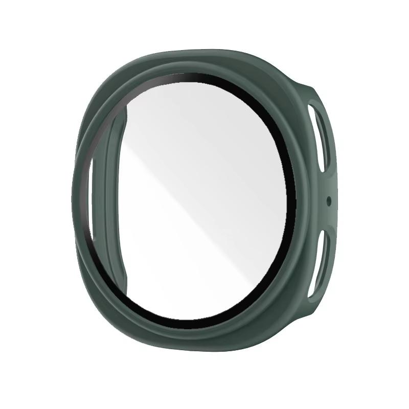 Coque Pour Samsung Galaxy Watch 8 44mm Accessoires Pare-chocs antichoc en PC + Protection d'écran en verre trempé Coque Galaxy Watch 8 40mm