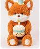 Cute Birthday Hat Bear Plush Toy - Sleep Companion & Hugging Gift for Girls