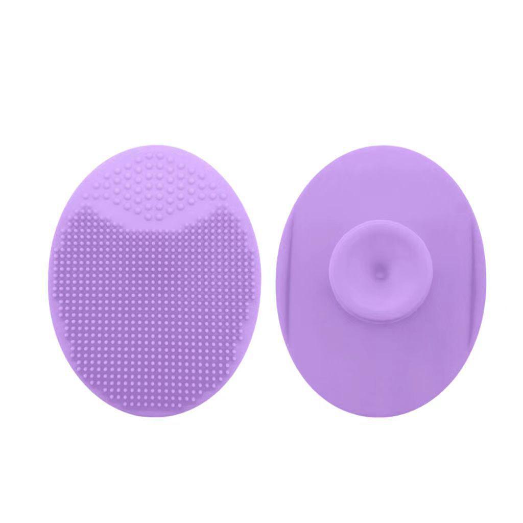 Soft Oval Silicone Face & Baby Shampoo Brush