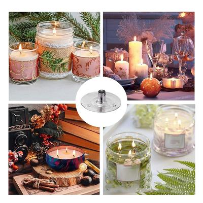 Metal Holder Tabs 500Pcs for Effortless Candle Crafting Experience