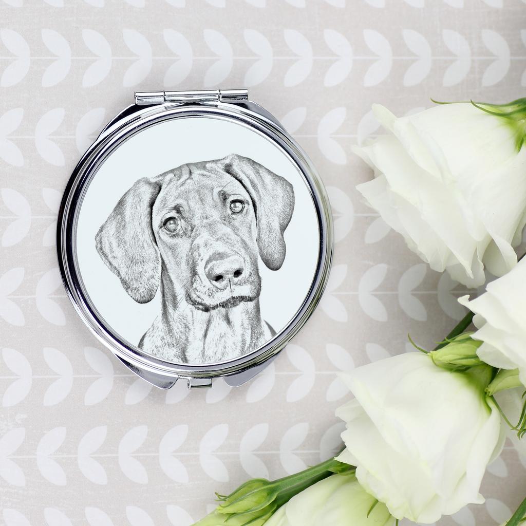 Rhodesian Ridgeback, African Lionhound – Pocket mirror with a dog, personalized mirror for a purse | Art-Dog