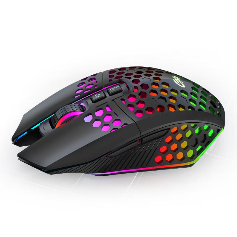 OLOEY Lightweight RGB Silent Wireless Mouse