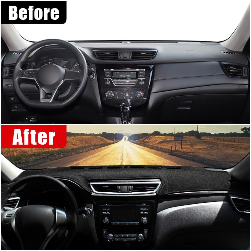 For Nissan X-Trail X Trail XTrail T32 2014 2015 2016 2017 2018 Car Dashboard Cover Avoid Light Pads Sun Shade Carpets