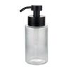 Hochwertige mattierte bernsteinfarbene Glasflasche mit doppeltem Seifenspender Schneller Versand Heiß Beliebt Doppelfunktion China Hersteller