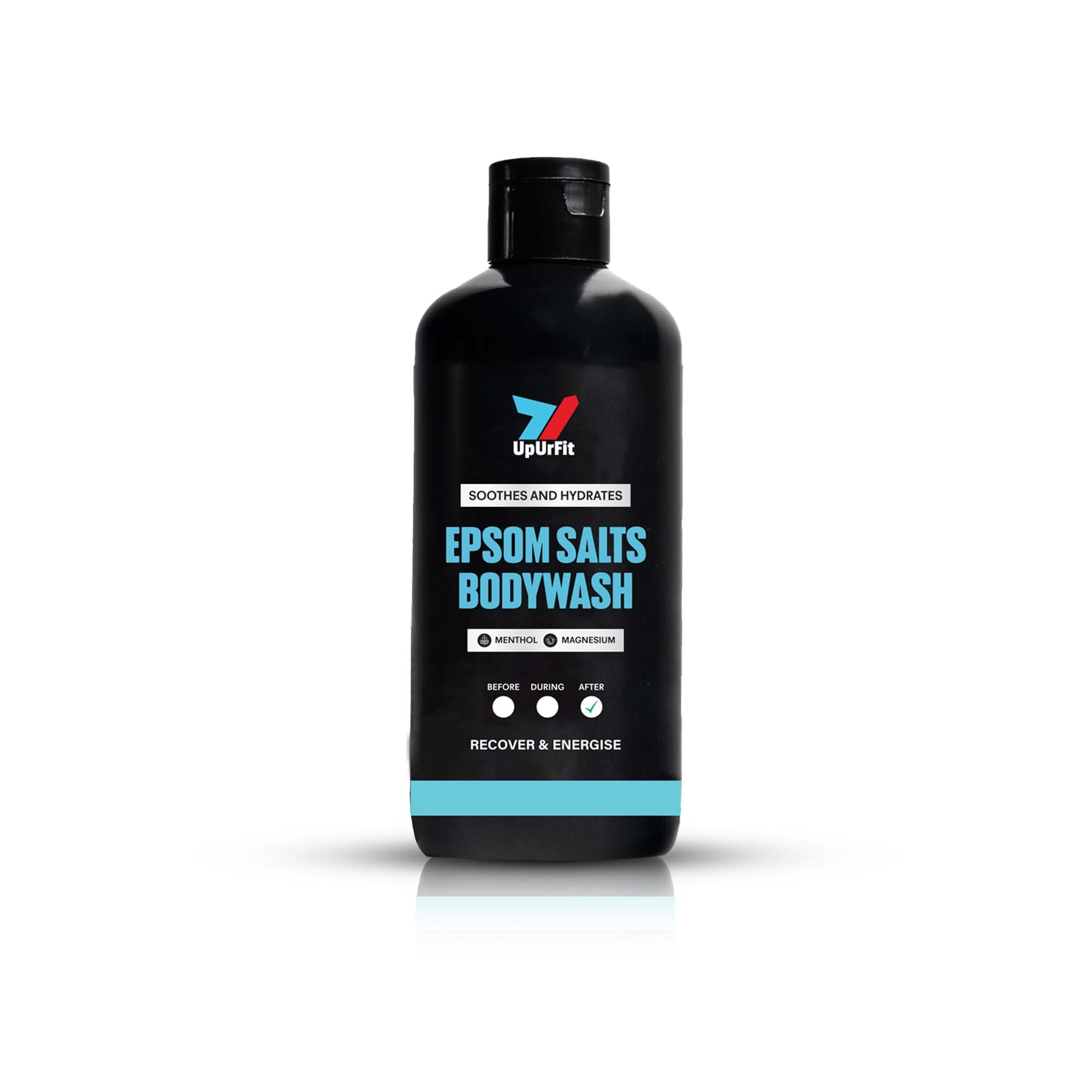 

UpUrFit Body Wash | Epsom Salt Infused Body Wash Shower Gel, Workout Recovery, Relaxation | Recover & Rejuvenate Muscles | Refreshing Natural Fra