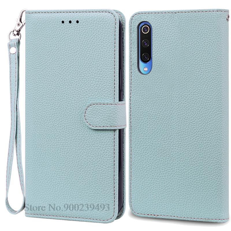Mi 9 Lite Case Leather Flip Cover for Xiaomi Mi 9 Case Mi 9 Lite / Mi 9 SE Phone Case For Xiaomi Mi9 Se Mi 9se 9lite Cover Funda