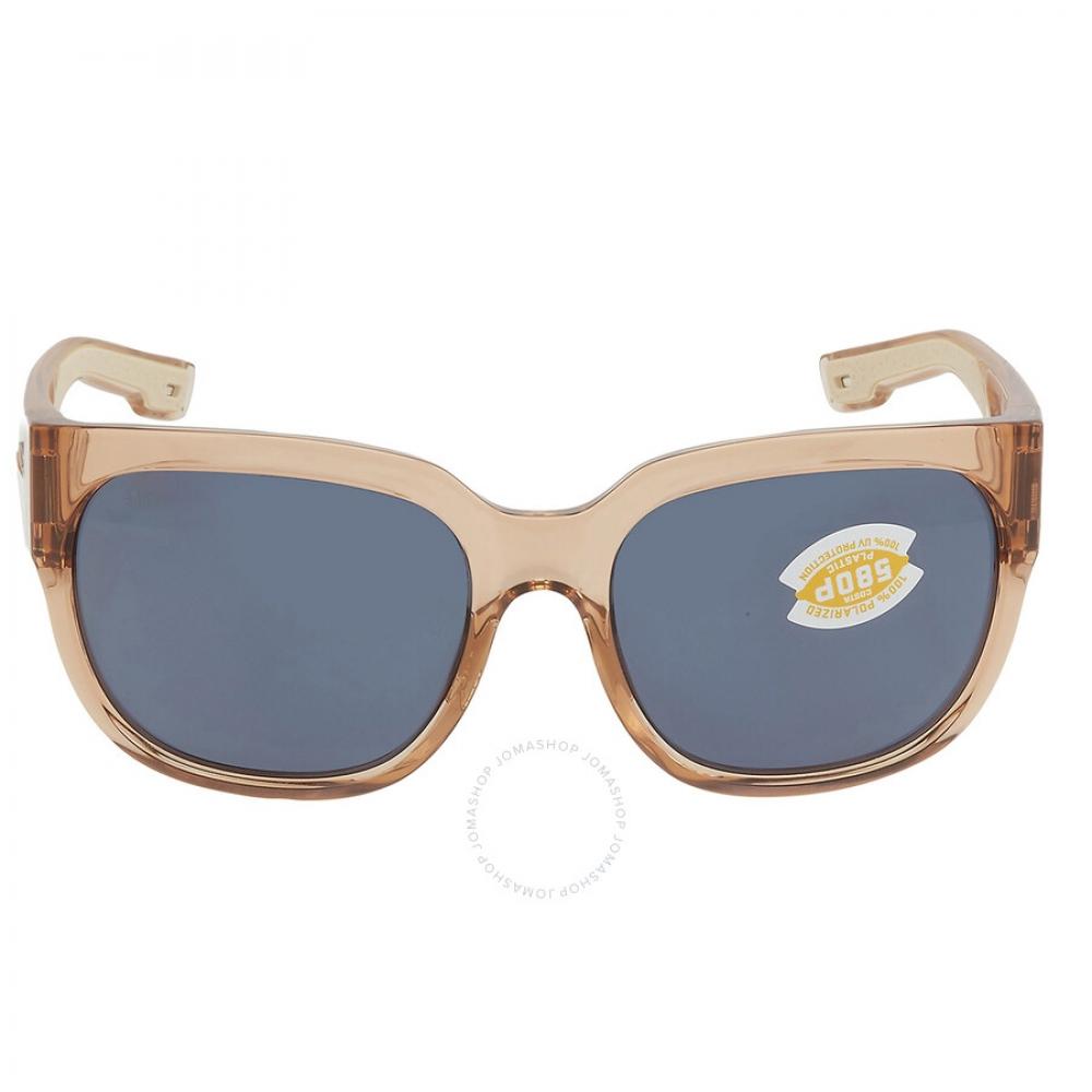 

Costa Del Mar WATERWOMAN 2 Grey Polarized Polycarbonate Ladies Sunglasses WTR 252 OGP 58