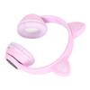 Bluetooth-Headset mit Katzenohren, HiFi-Stereo, integriertes Mikrofon, unterstützt Speicherkarte, Line-in-Kopfhörer