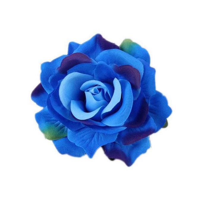 Bohemian Rose Lace Hair Clip and Brooch - Artificial Flower Accessory