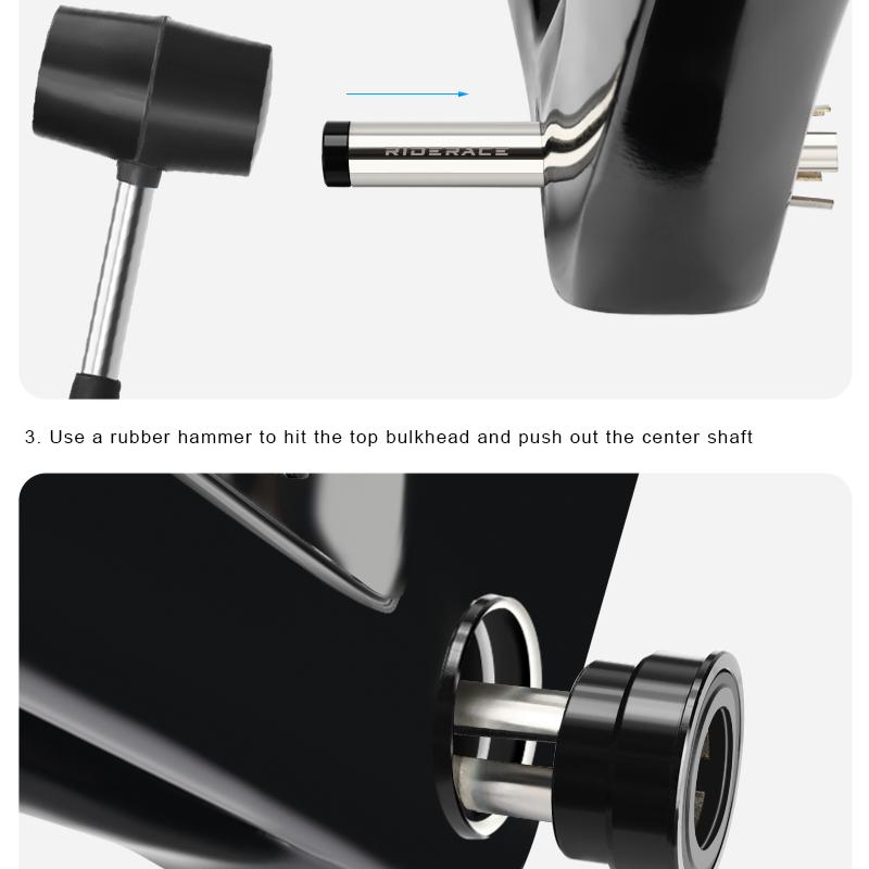 Bicycle Press-in Bearing Removal Tool For BB86 PF30 BB92 Press-in Axle MTB Road Bike Frame Bottom Bracket Removal Repair Tool