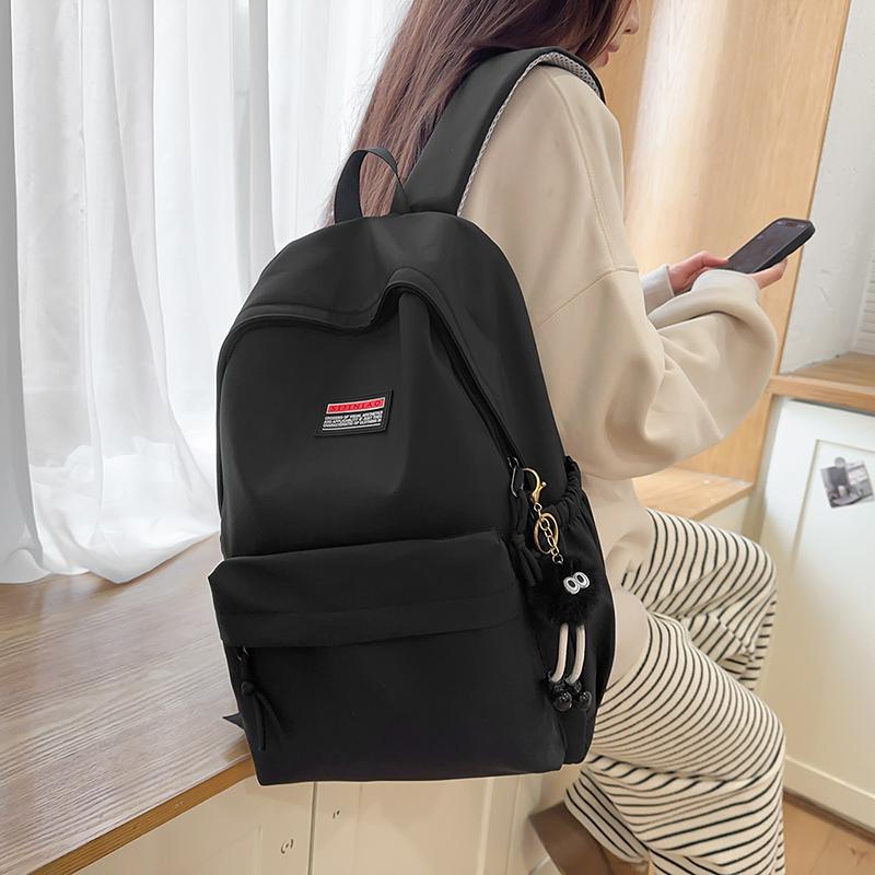 Mochila Escolar para Estudiantes de Gran Capacidad Mochila para Exteriores de Nailon Ligera Mochila de Viaje