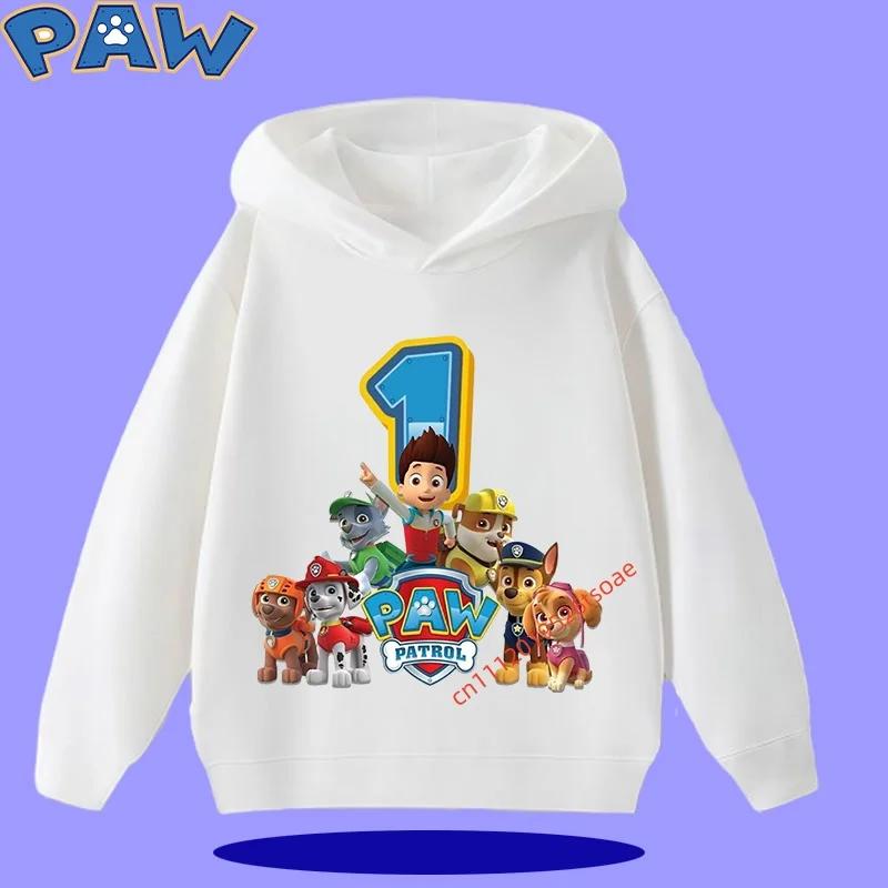 PAW Patrol Kids Hooded Sweatshirt 2026 New Style Boys' Sport Shirt Girls' Casual Shirt Sweatshirt Cartoon Print
