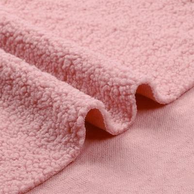 160x100cm Faux Lamb Wool Fabric Warm Coral Fleece Fabric Clothing Apparel Thicken Sewing Lining Materials