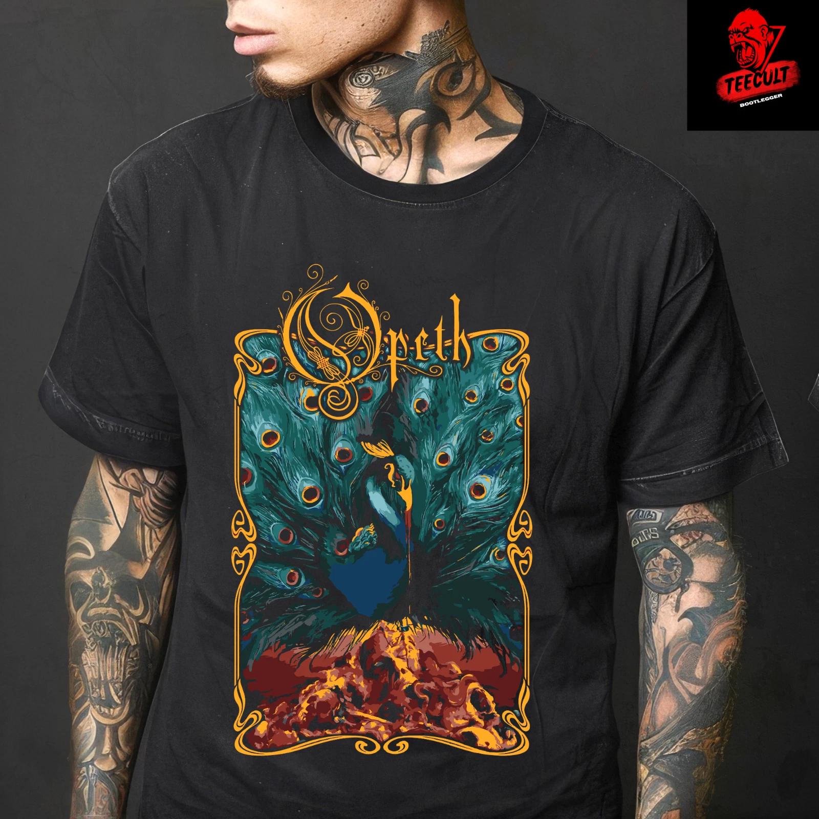 Men s and Women s T-shirts Opeth Metal Progressive Rock Band Unisex Heavy Cotton XXXL