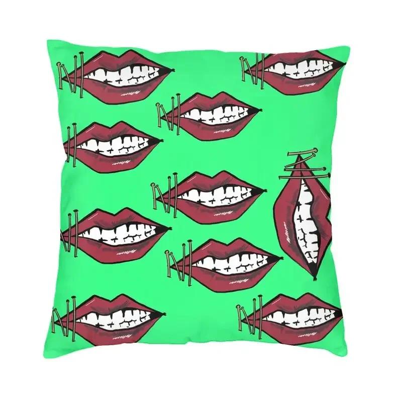 Damiano David Maneskin Luxuriöser Kissenbezug Schlafzimmerdekoration Pop Kissen für Sofa Büro Outdoor Kissen