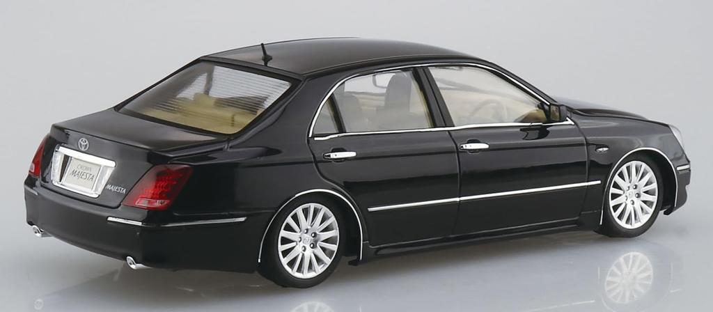 AOSHIMA The Model Car Series Toyota UZS186 Crown Majesta 2006 Plastic Model 1/24 No.152
