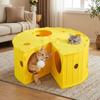 Detachable Felt Cat Bed Wear-Resistant Cat Cheese House Cat Scratching Board  Home Indoor Use