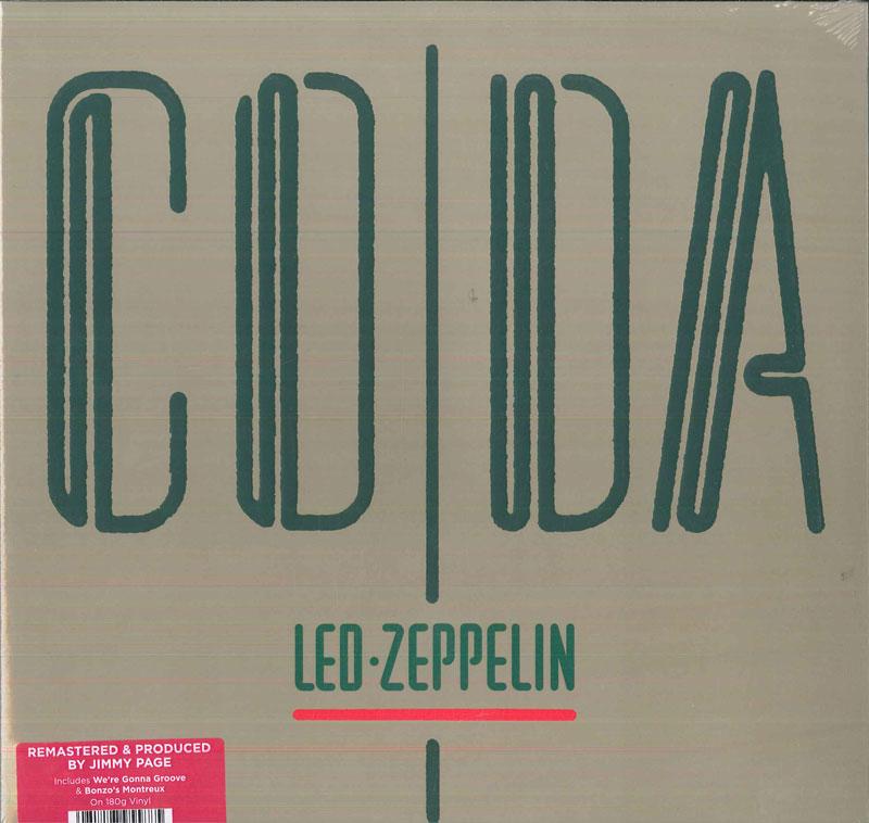 

LP Record LED ZEPPELIN - Coda 8122795588 Swan Song 2022 US Rock