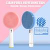 Facial Brush Head Fits B Electric Toothbrush Food Grade Silicone Gentle Exfoliating Portable for Travel Home Facial Cleansing