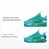 Li Ning All City 9 V1.5 Edición Juvenil Colaboración Toy Story Zapatillas de Baloncesto de Caña Baja Zapatillas para Niños Azul Océano ABPR033-4