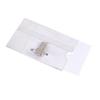 Fanxing Transparent Pin Badge ID Card Holder, 100-pack