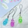 Cartoon Luminous Turtle Keychain Sweet Cute Bag Pendant Mobile Phone Strap Accessories Gift