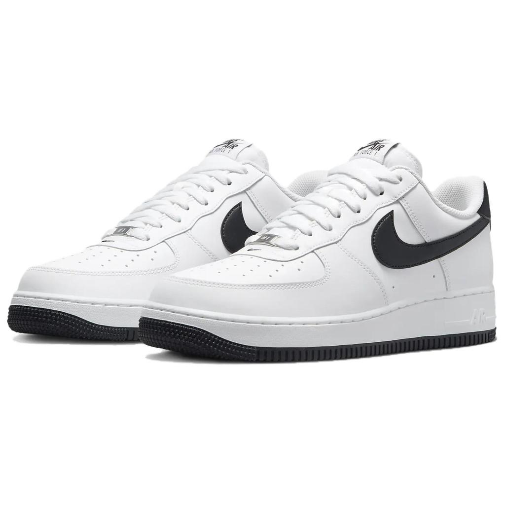 Nike Air Force 1 White Black Outsole Sneakers FQ4296-101