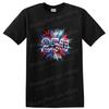 USA 250-årsjubileum Fyrverkeri Grafisk T-shirt Rolig Patriotisk T-shirt Design