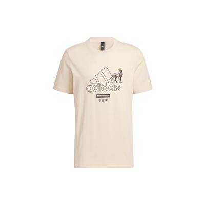 X Transformers Collaboration Series Tee Animal Logo Print Sports Casual Crew Neck Short Sleeve T-Shirt Men Tops Rock Sandstorm Earth IK3501