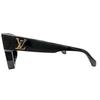 Great LOUIS VUITTON sunglasses Cyclone S Square black mens Used