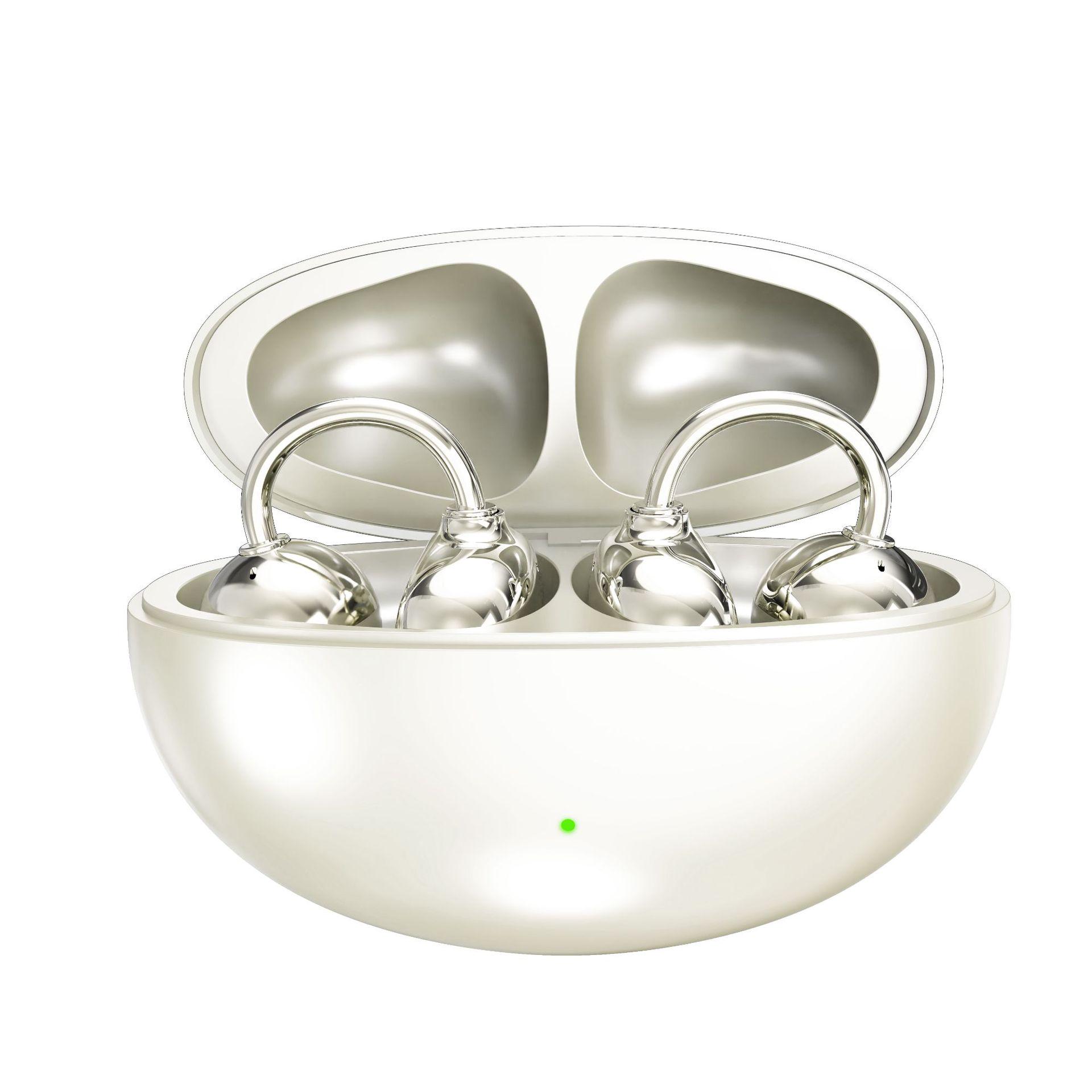 

Private Touch Clip-on Bluetooth In-Ear Headphones - Comfortable, Secure Fit with AI Translation.