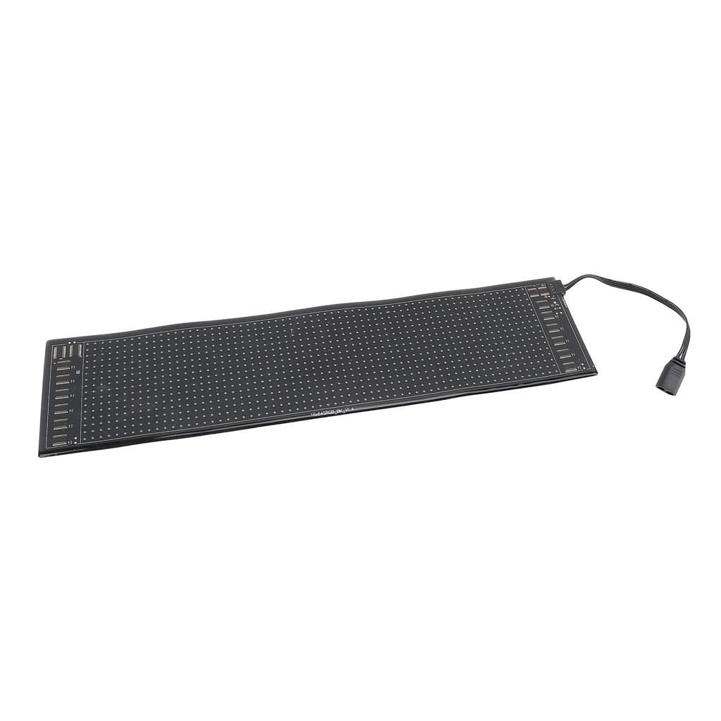Scrolling LED Advertising Sign Bluetooth APP Control RGB Beads IP66 Waterproof USB LED Sign Matrix