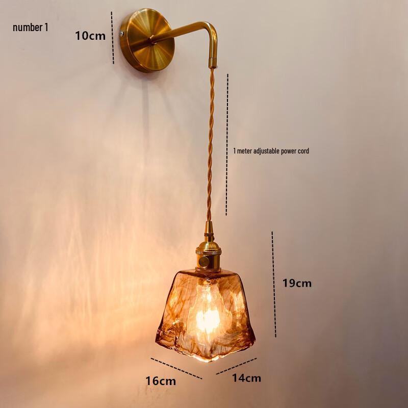 UOSU Nordic Glass Wall Lamp