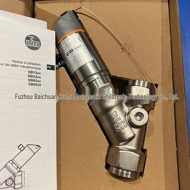 SBG232 IFM Расходомер с обратным клапаном и дисплеем, Позолоченные контакты, Новый Оригинальный SBG232