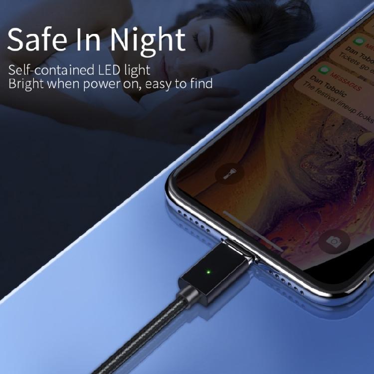 1M/2M USB A To Type C Magnetic Charging Cable With Quick Connection And Stable Data Transfer Function