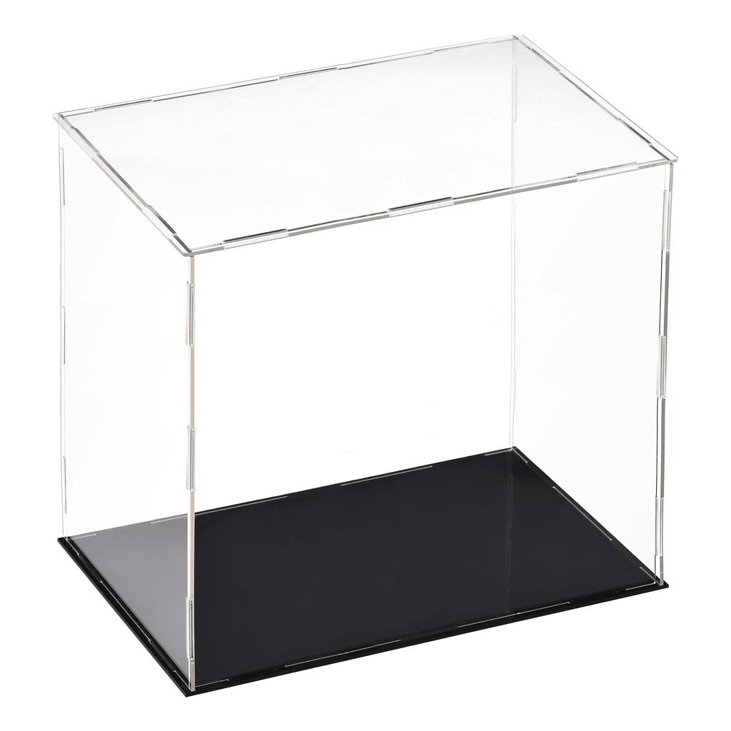 Uxcell Display Case, Dustproof, Protective Cube, Clear Acrylic, 30x20x30 Cm