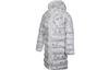 Nike Puffer bundy Dámske Mountain Peak Biela s kapucňou Stredne teplá Puffer košeľová bunda CZ1910-121