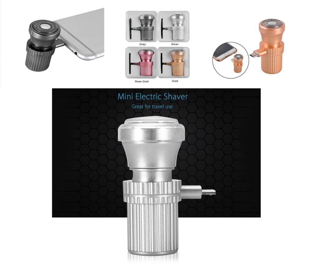 Mini Herren Elektrorasierer Wiederaufladbar Für Mühelose Reise-Pflegelösungen**