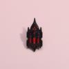 Artistic Cartoon Gothic Church Brooch In Alloy For Fashionable Clothing And Bag Decor