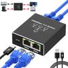 RJ45 Splitter 1 in 2/3/4 Out Network 1000Mbps RJ45 Adapter Gigabit Converter Internet Ethernet 8P8C Extender Plug Extension