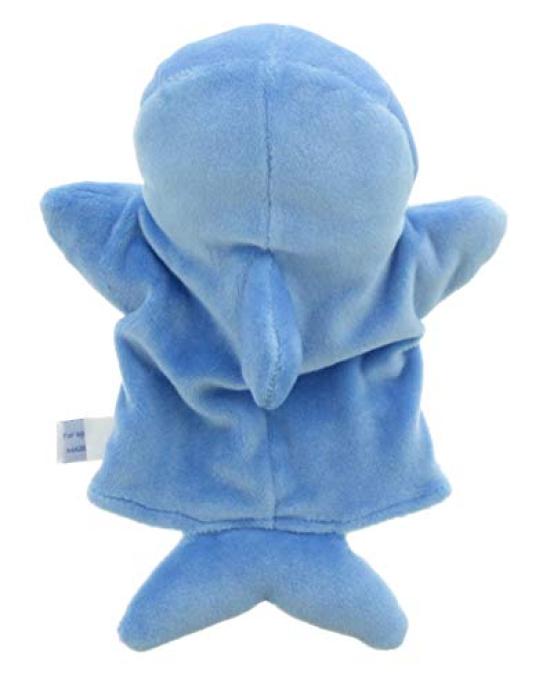 PUPPENKOLLEKTION MARINE Delfin Handpuppe Blau Kinder