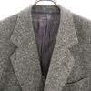 LANVIN 80s 90s Wool Old tailored jacket S46-24 gray Men's Used