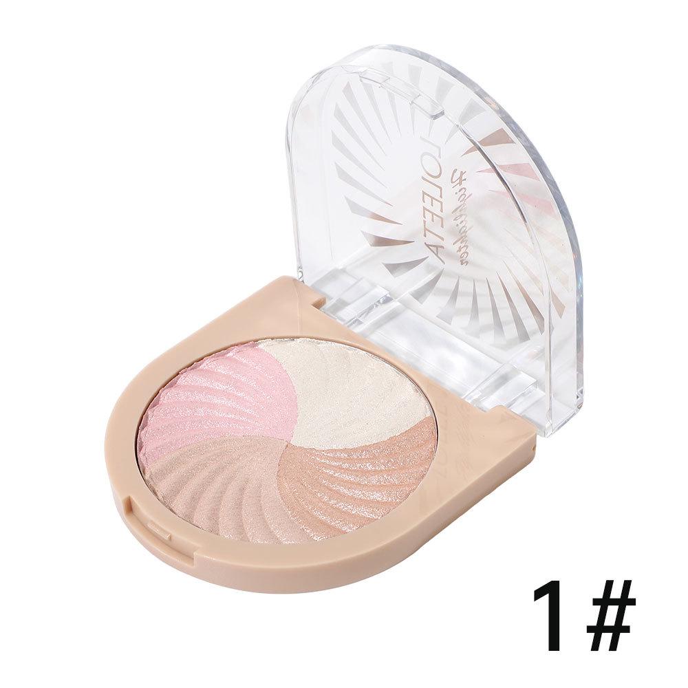 LOLEETA Radiant Galaxy Highlighter: Shimmer Glitter, Fairy Diamond Baked Powder Compact. 10g