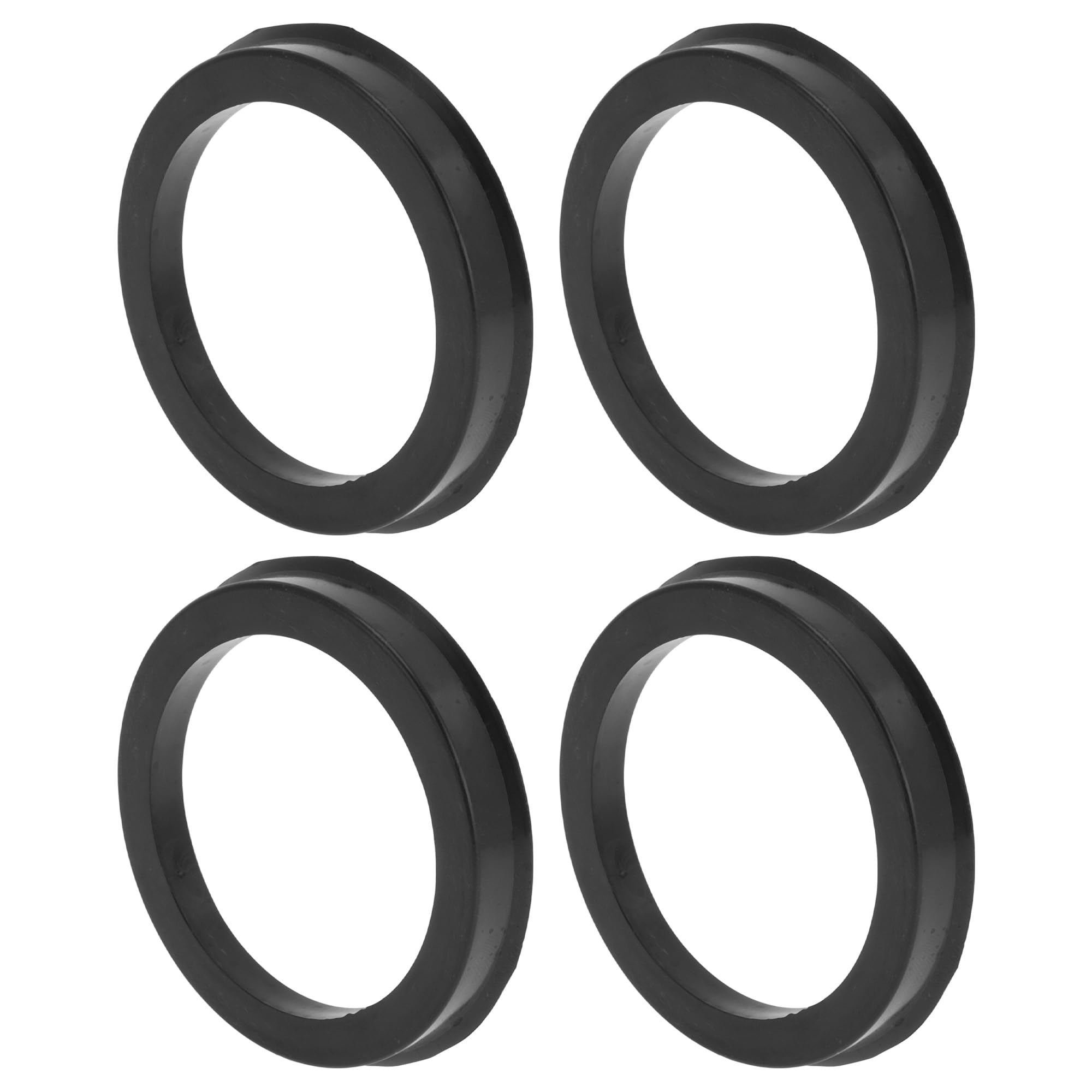 

INFINAUTO Wheel Hub Centric Ring OD 72.1mm to ID 57.1mm Wheel Center Shaft Shock Absorption Hub Ring Plastic Black Durable чёрный