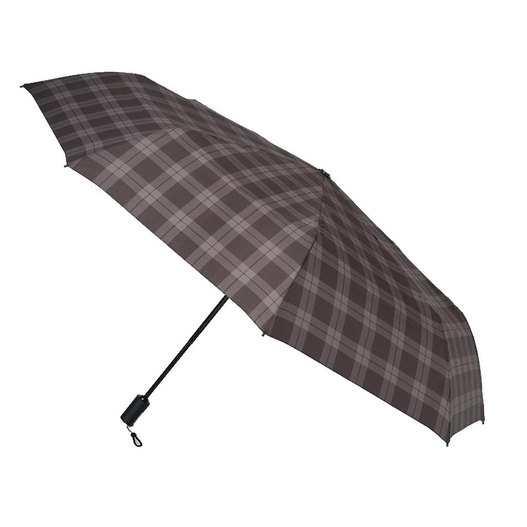 UraWaza Automatic UV Folding Check 10341 [WEB Exclusive] 3-Second Umbrella, Open/Close, One-Touch, Large, Protection, Umbrella, 60cm, Pattern, Black,