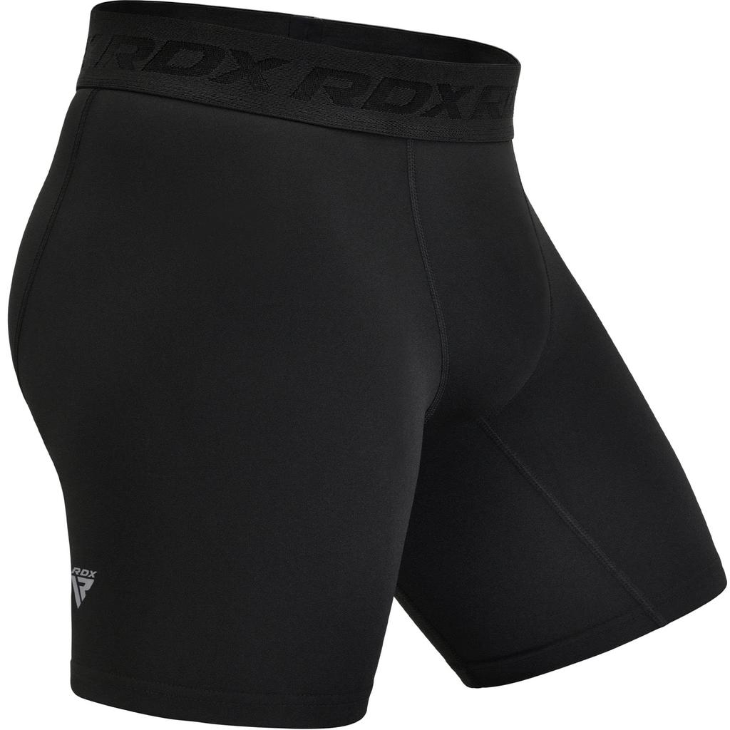 RDX MMA Heat Compression Shorts Base Layer for Boxing Training Fitness Running Exercise