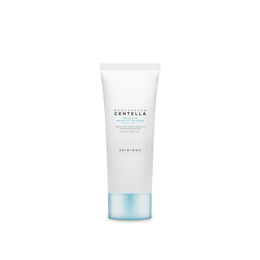 

SKIN1004 Madagascar Centella Hyalu-Cica Water-Fit Sun Serum - Ultra-Lightweight Hydrating Sunscreen SPF50+ PA++++, 100ml / 3.38 fl.oz.