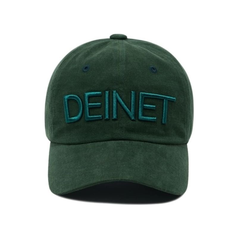 DEINET DEINET LOGO CAP IN GREEN